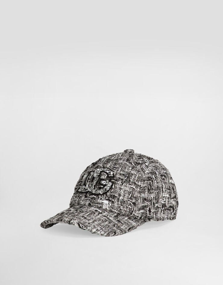 Dolce & Gabbana Gorra de béisbol de tweed