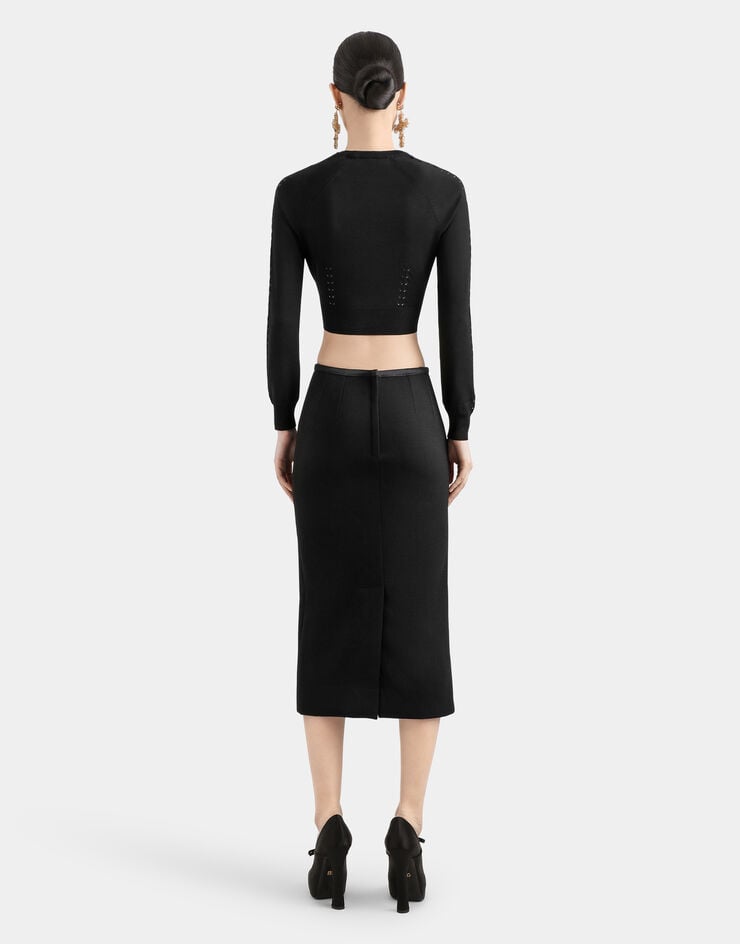 Dolce & Gabbana Jersey Corto De Viscosa