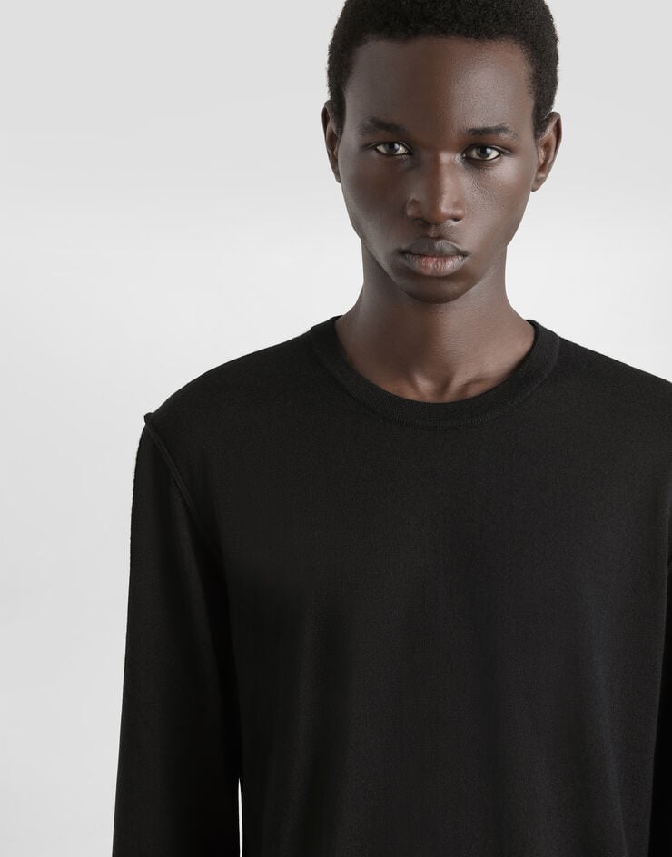 Dolce & Gabbana Jersey Cuello Redondo De Cachemira