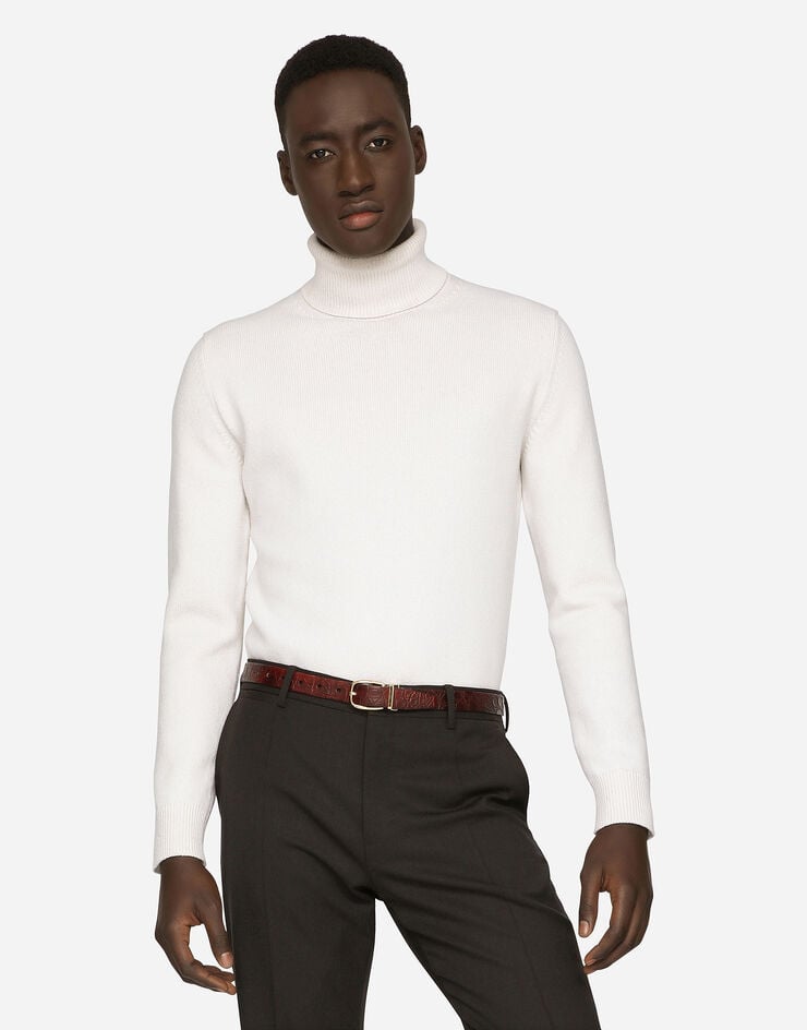 Dolce & Gabbana Jersey De Cuello Alto En Lana Virgen