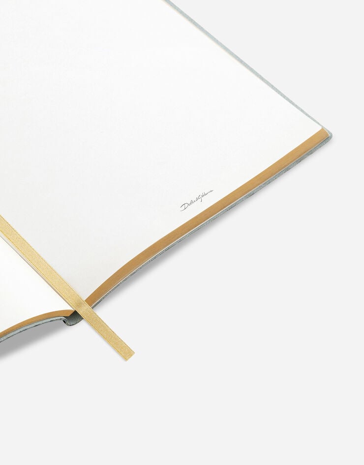 Dolce & Gabbana Large Blank Notebook Leather Cover