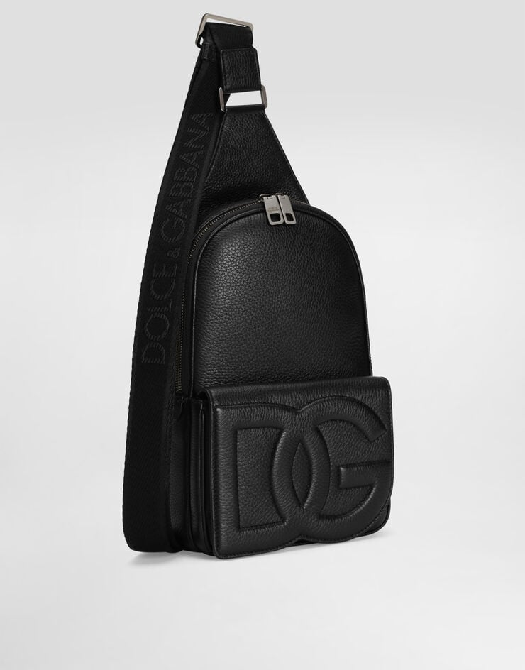 Dolce & Gabbana Mochila Cruzada De Piel De Ciervo