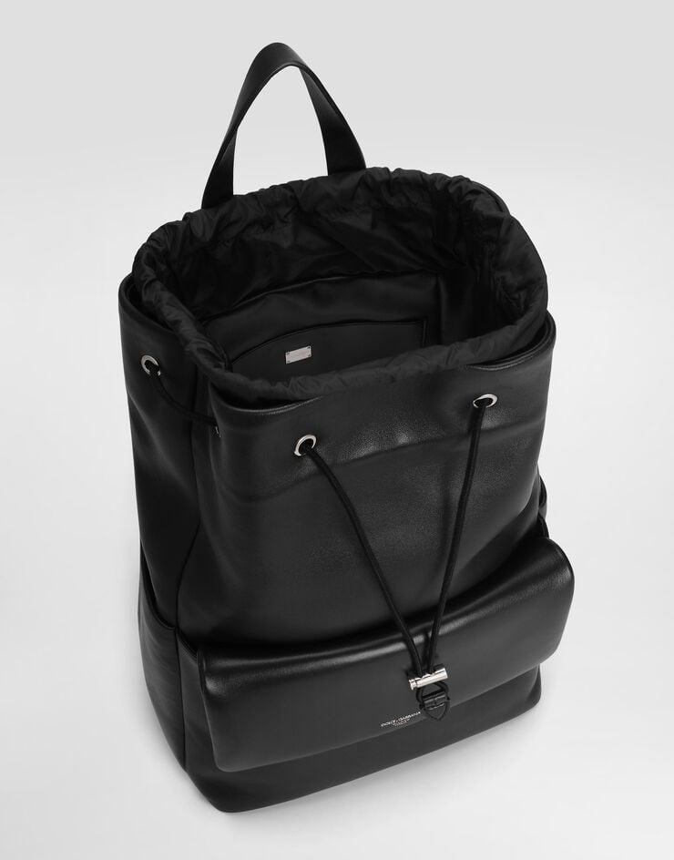 Dolce & Gabbana Mochila De Napa De Piel De Becerro