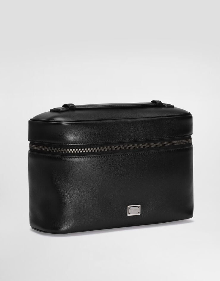 Dolce & Gabbana Neceser De Napa De Piel De Becerro