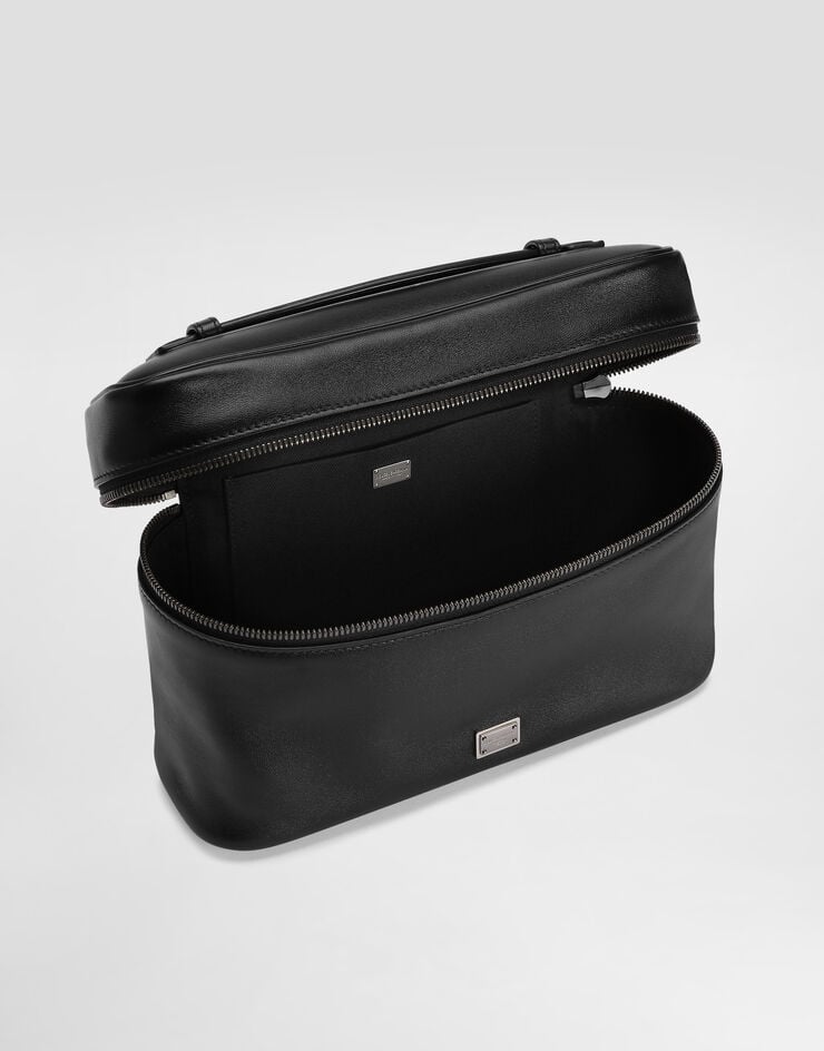 Dolce & Gabbana Neceser De Napa De Piel De Becerro