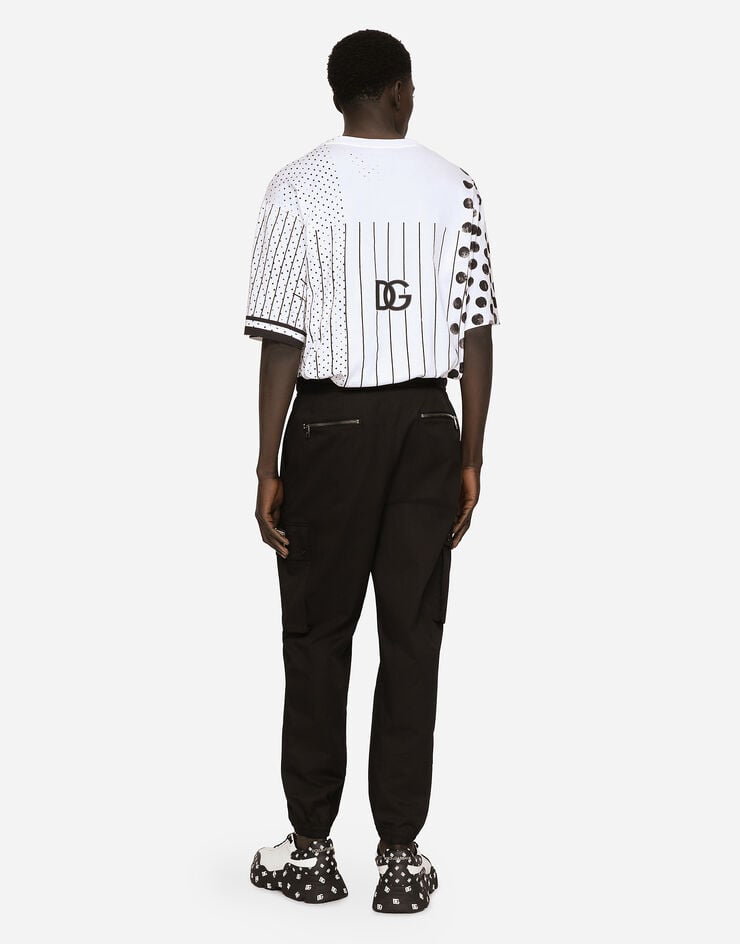 Dolce & Gabbana Pantalón Cargo De Algodón Elástico