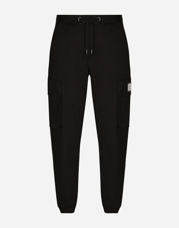Dolce & Gabbana Pantalón cargo de algodón elástico