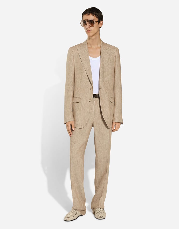 Dolce & Gabbana Pantalón Clásico De Lino