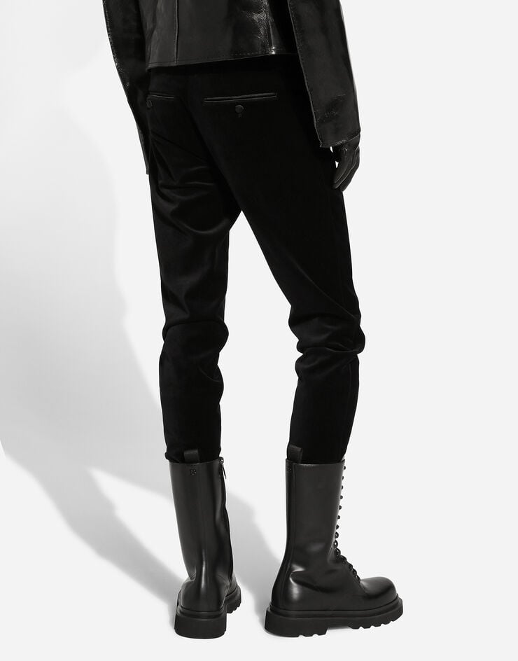 Dolce & Gabbana Pantalón Clásico De Terciopelo