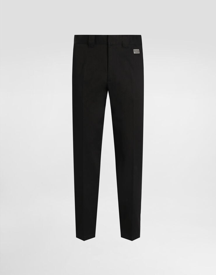 Dolce & Gabbana Pantalón sastre de algodón