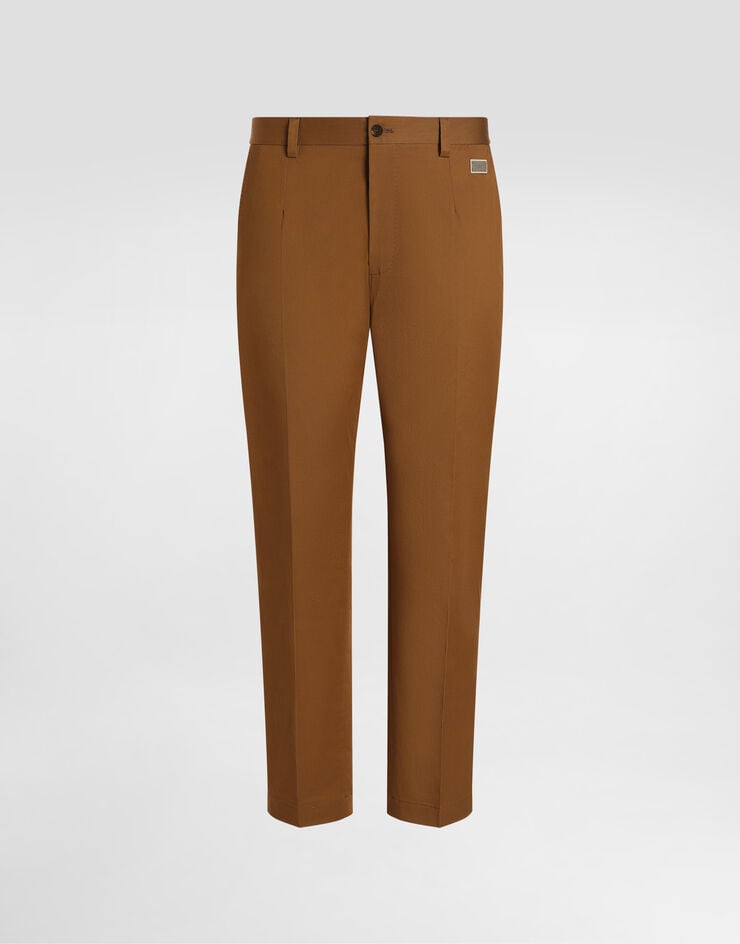 Dolce & Gabbana Pantalón sastre de algodón