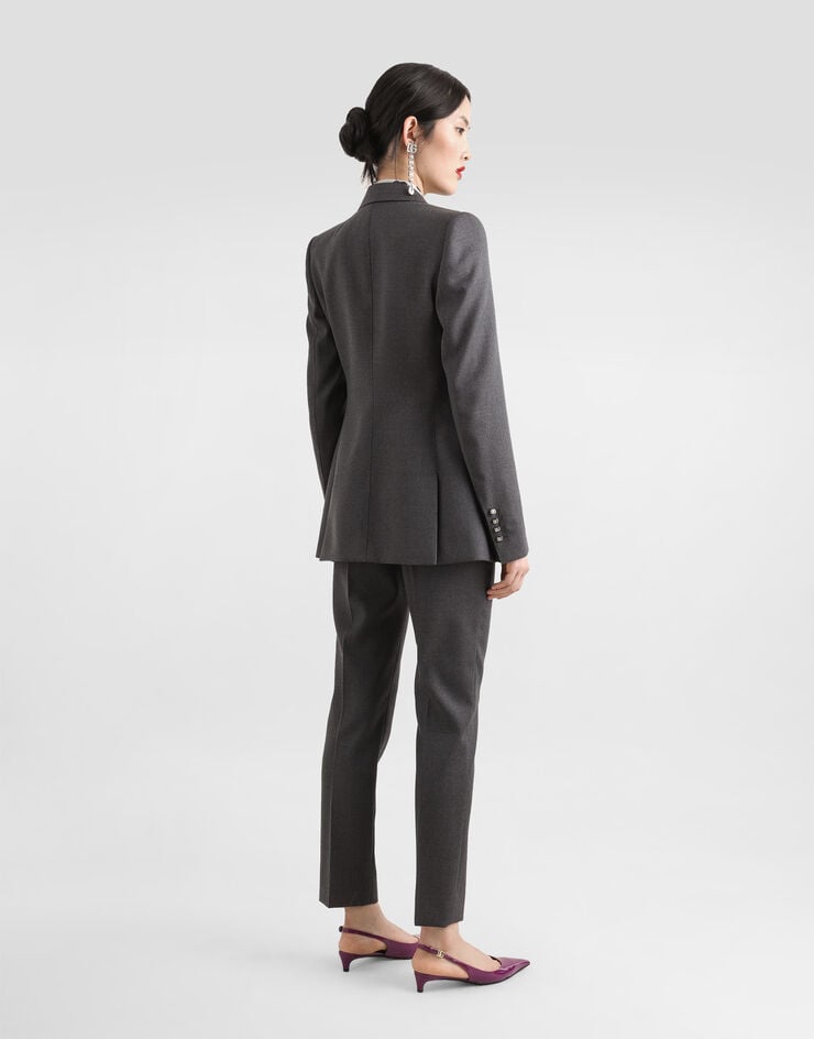 Dolce & Gabbana Pantalón Sastre De Tela De Lana