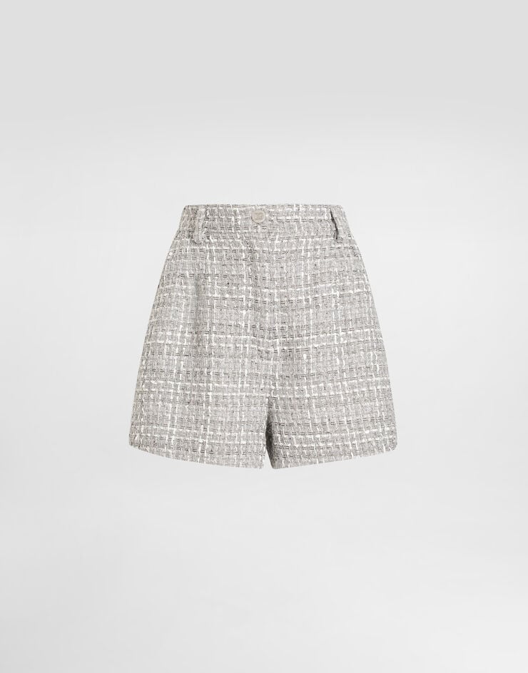 Dolce & Gabbana Pantalones cortos de bouclé lamé