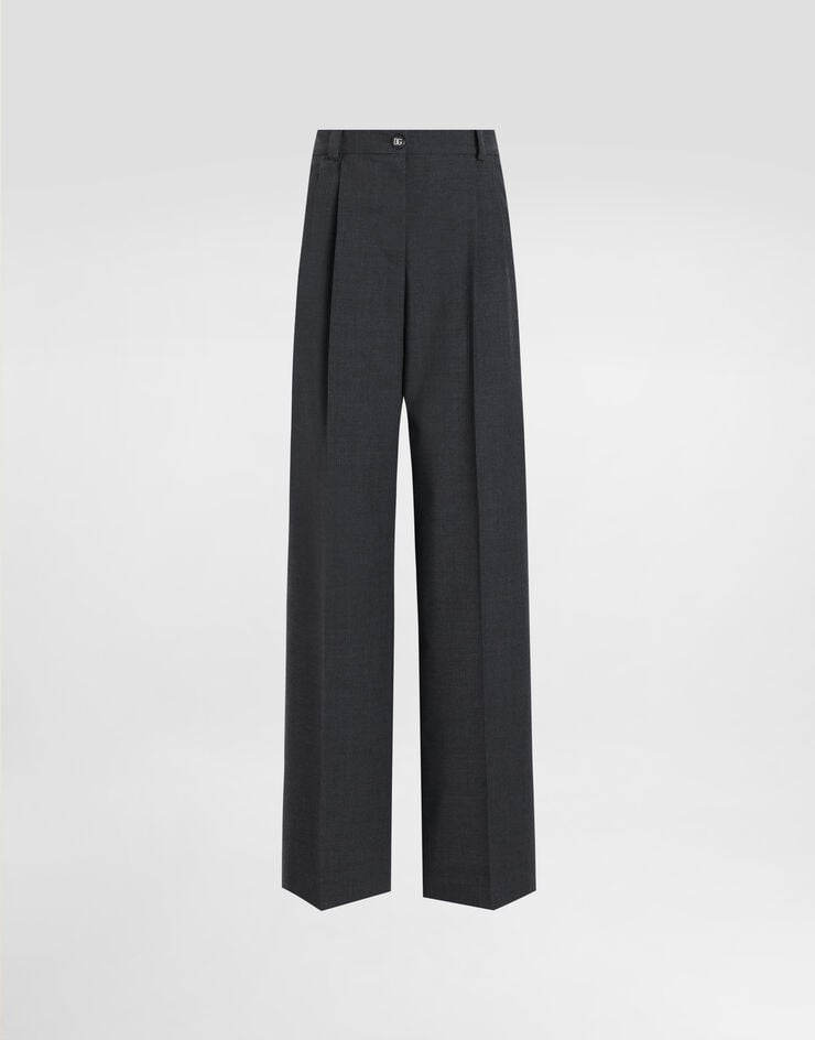 Dolce & Gabbana Pantalones de tela de lana