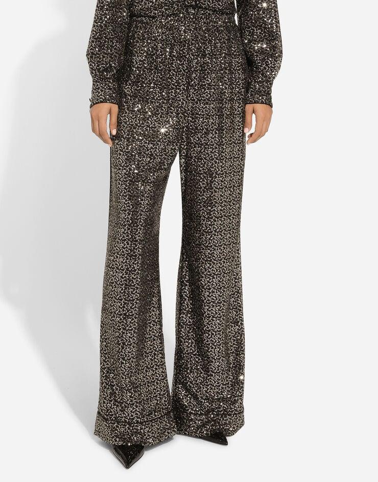 Dolce & Gabbana Pantalones Pijama De Lentejuelas