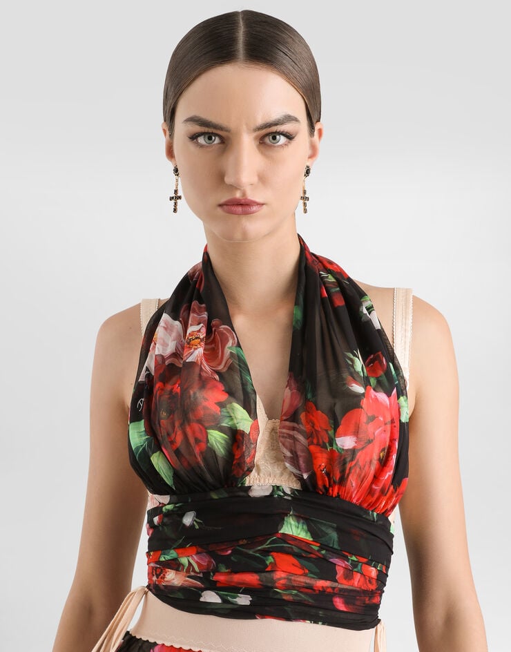 Dolce & Gabbana Pendientes Colgantes Con Cruz