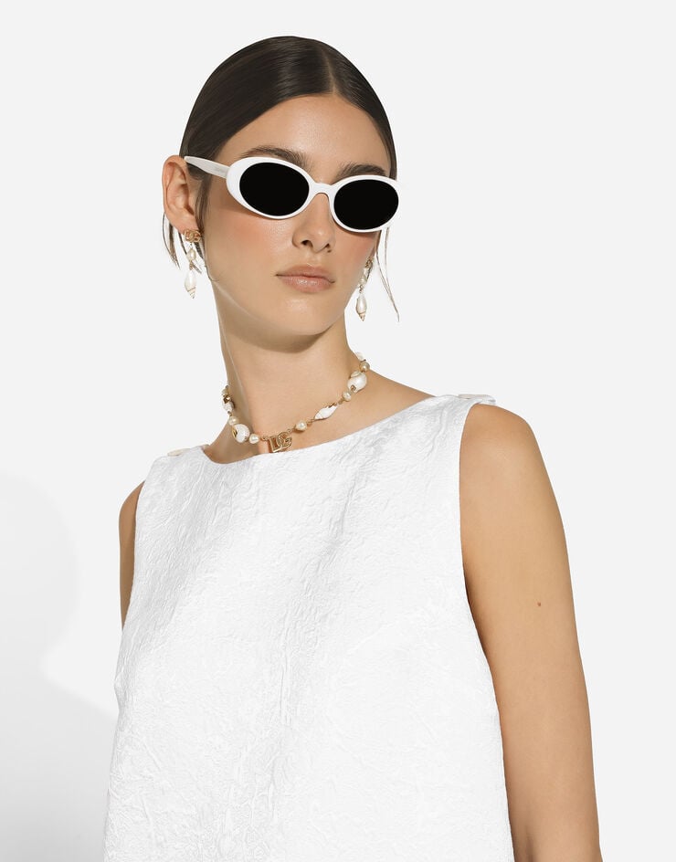 Dolce & Gabbana Pendientes Con Logotipo DG Y Concha