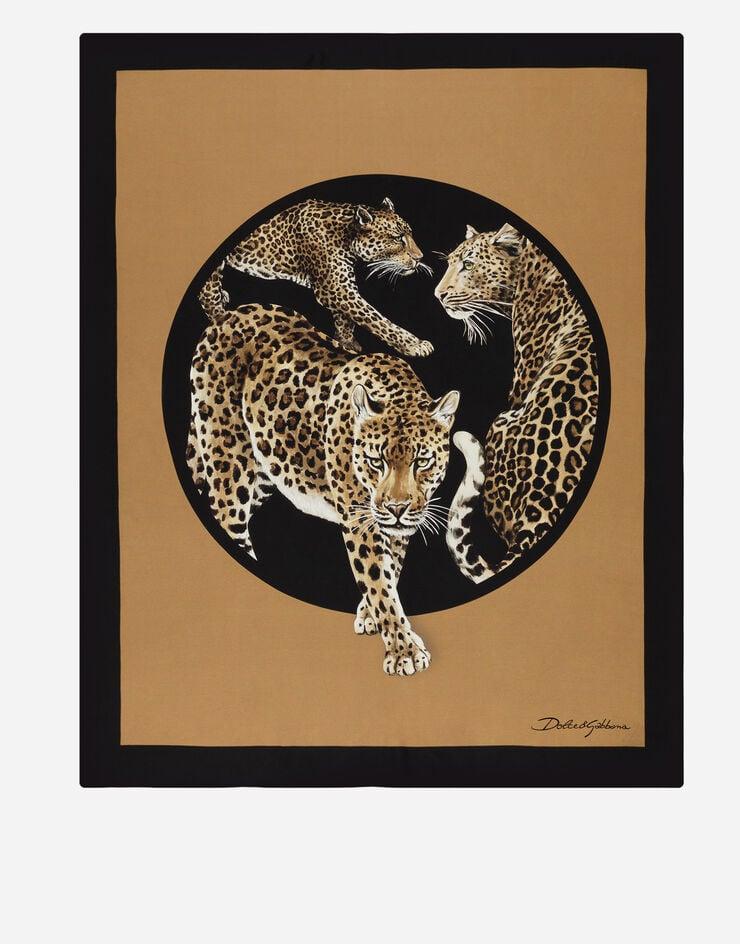 Dolce & Gabbana Plaid de seda reverso de lana