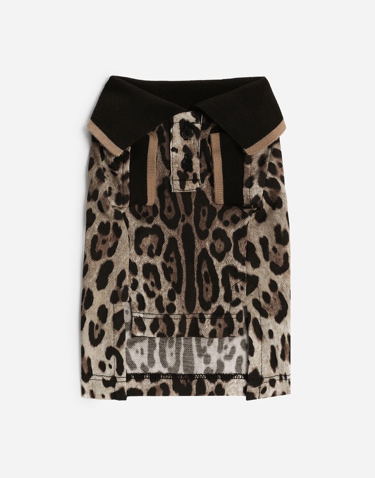 Dolce & Gabbana Polo De Algodón Para Perros