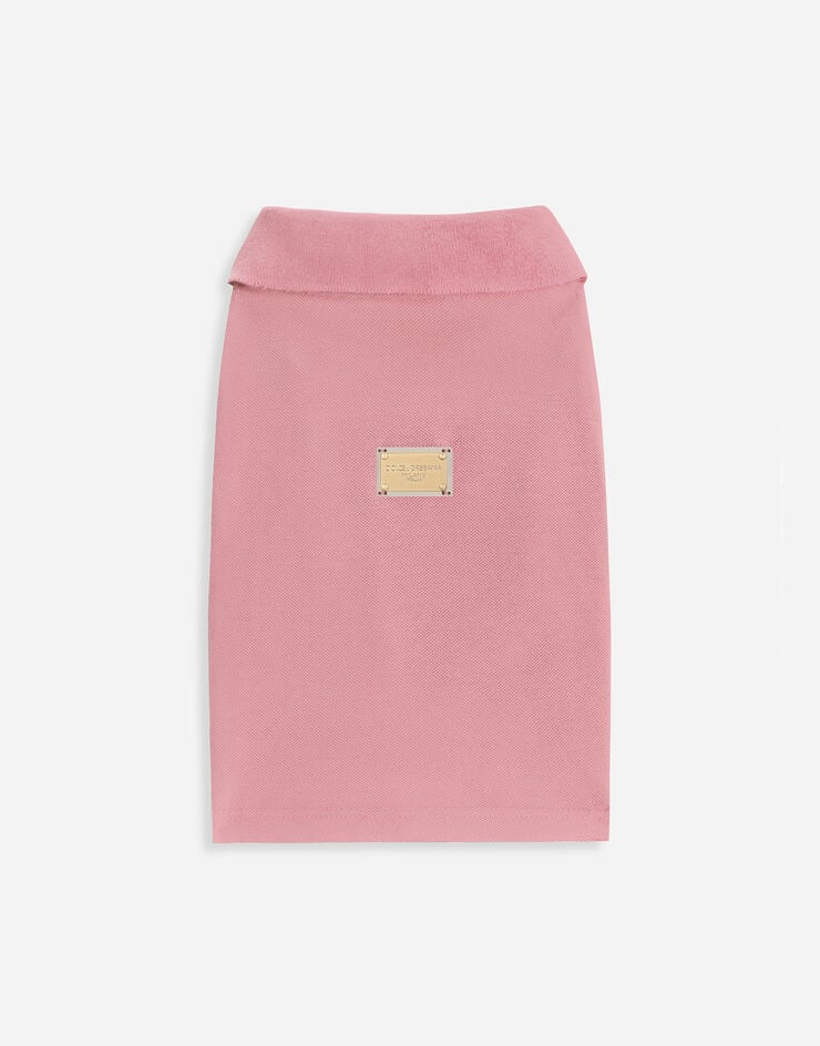 Dolce & Gabbana Polo De Algodón Para Perros