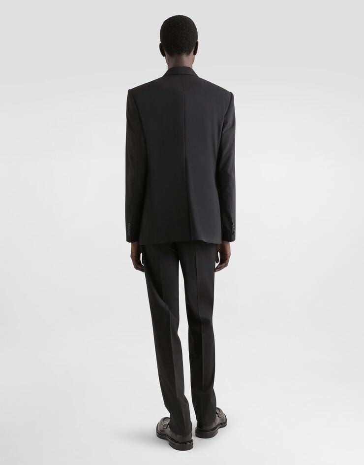 Dolce & Gabbana Polo De Lana Con Placa Con Logotipo