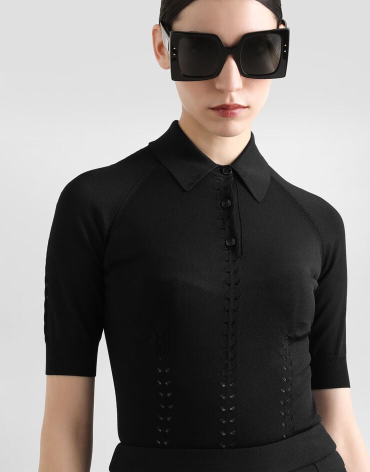 Dolce & Gabbana Polo De Viscosa