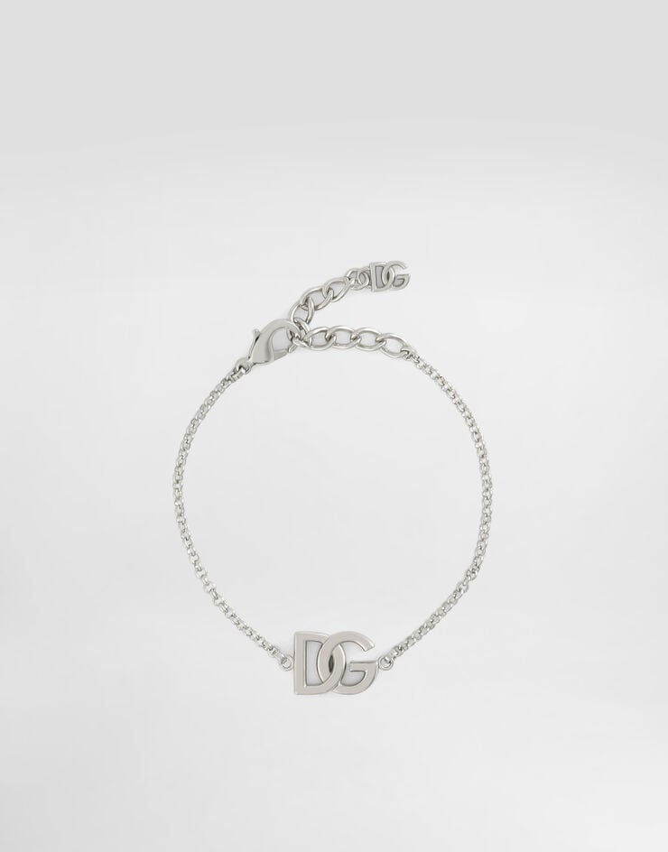 Dolce & Gabbana Pulsera con cadena y logotipo DG