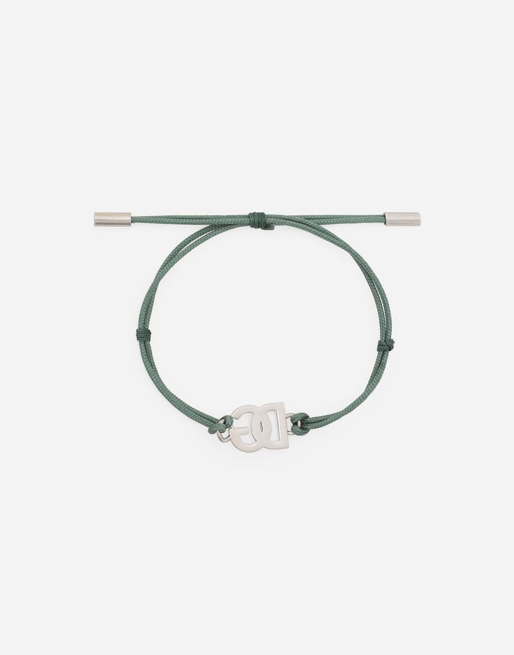 Dolce & Gabbana Pulsera De Cuerda Con Logotipo DG