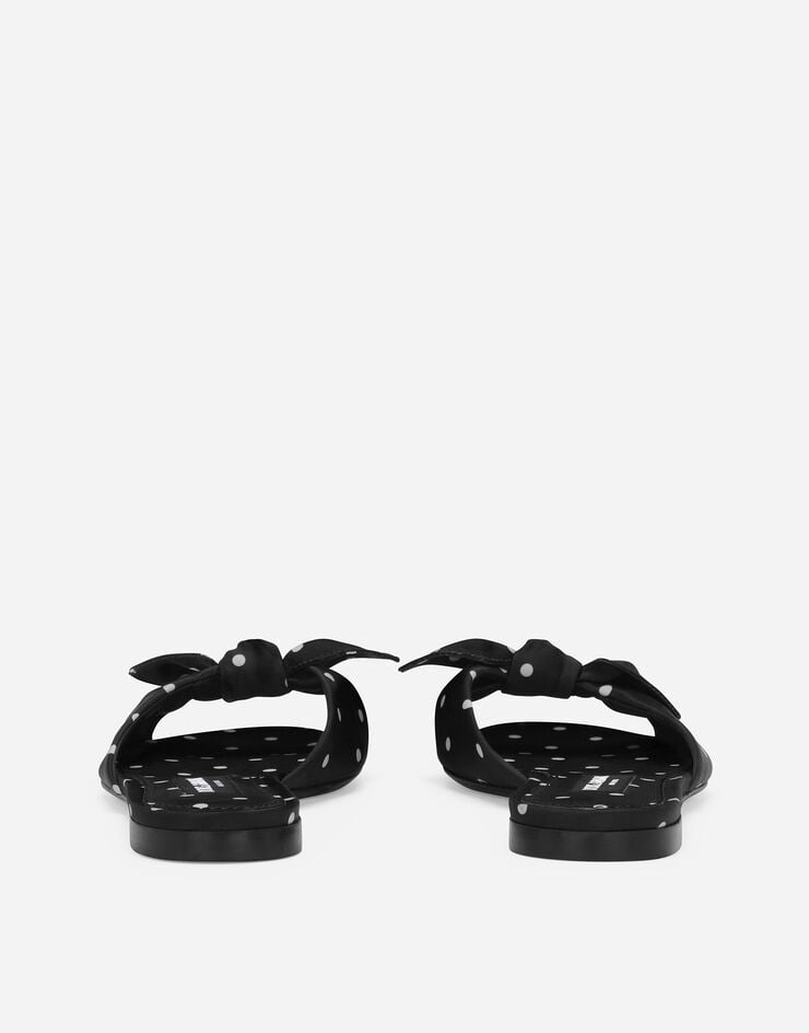 Dolce & Gabbana Sandalia De Raso Estampado