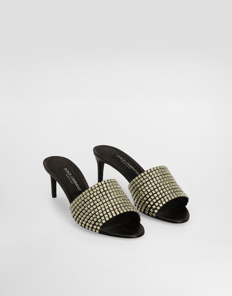 Dolce & Gabbana Sandalia En Piel De Becerro