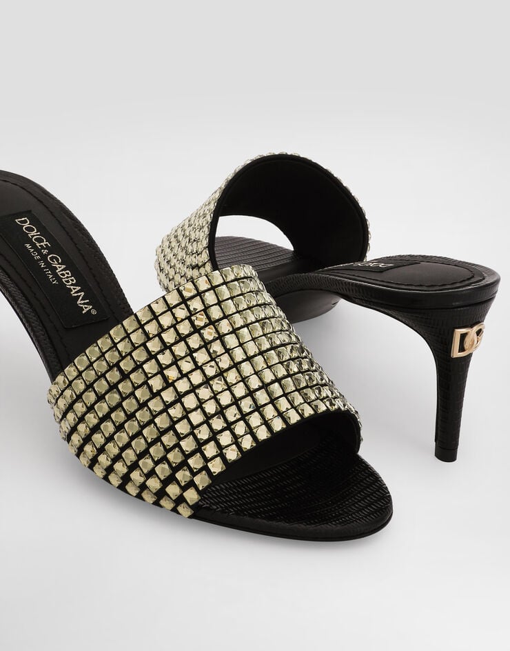 Dolce & Gabbana Sandalia En Piel De Becerro