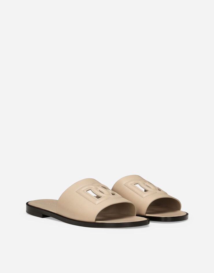 Dolce & Gabbana Sandalia En Piel De Becerro