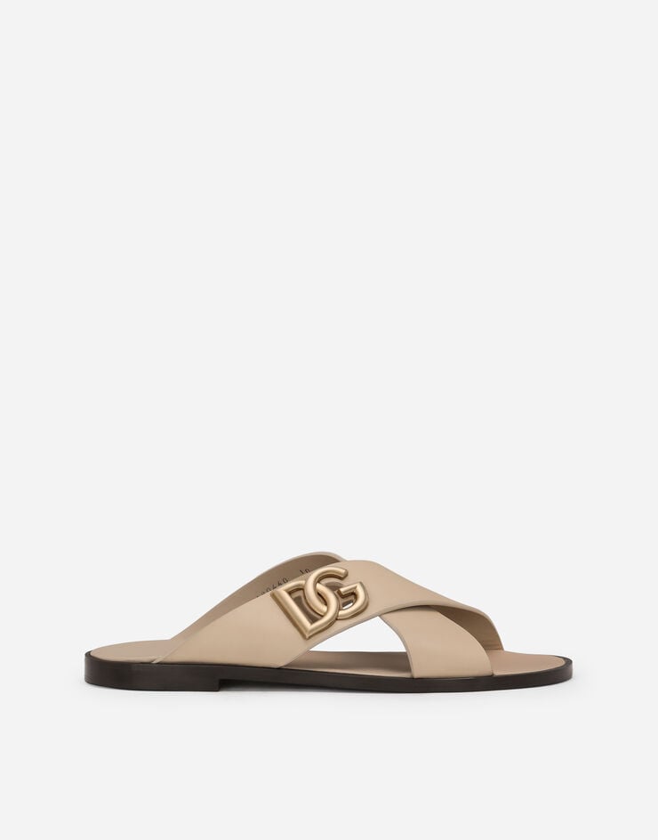 Dolce & Gabbana Sandalia en piel de becerro