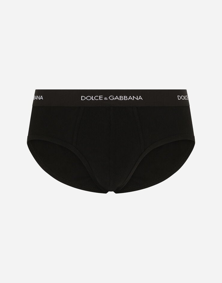 Dolce & Gabbana Slip Brando de algodón acanalado