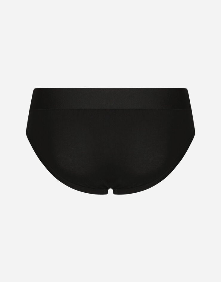Dolce & Gabbana Slip Medio De Algodón Elástico