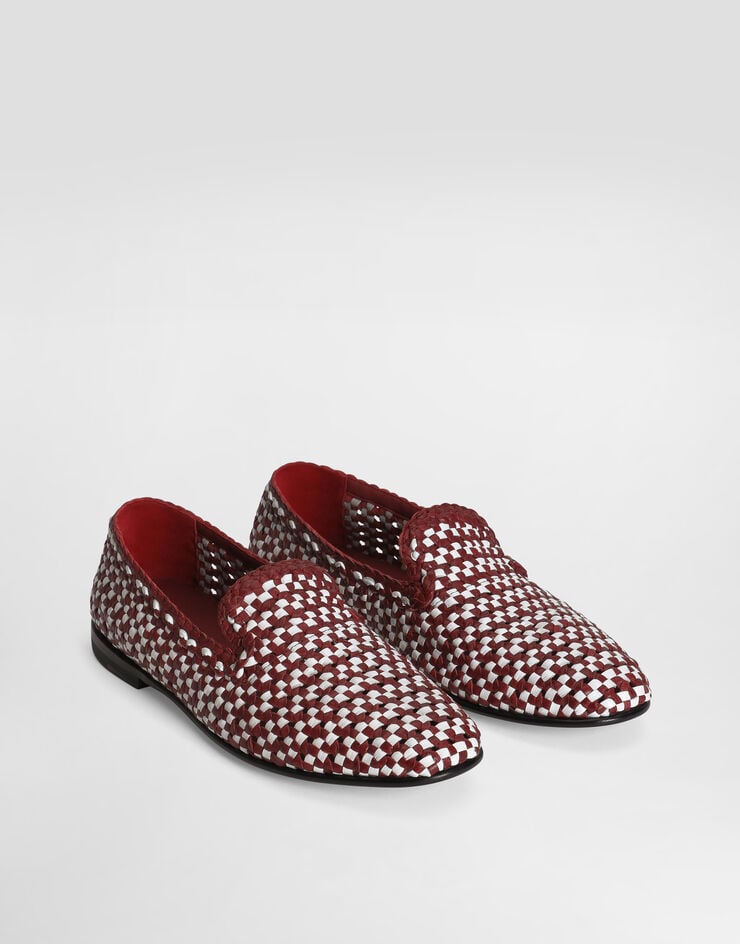 Dolce & Gabbana Slipper De Piel Trenzada