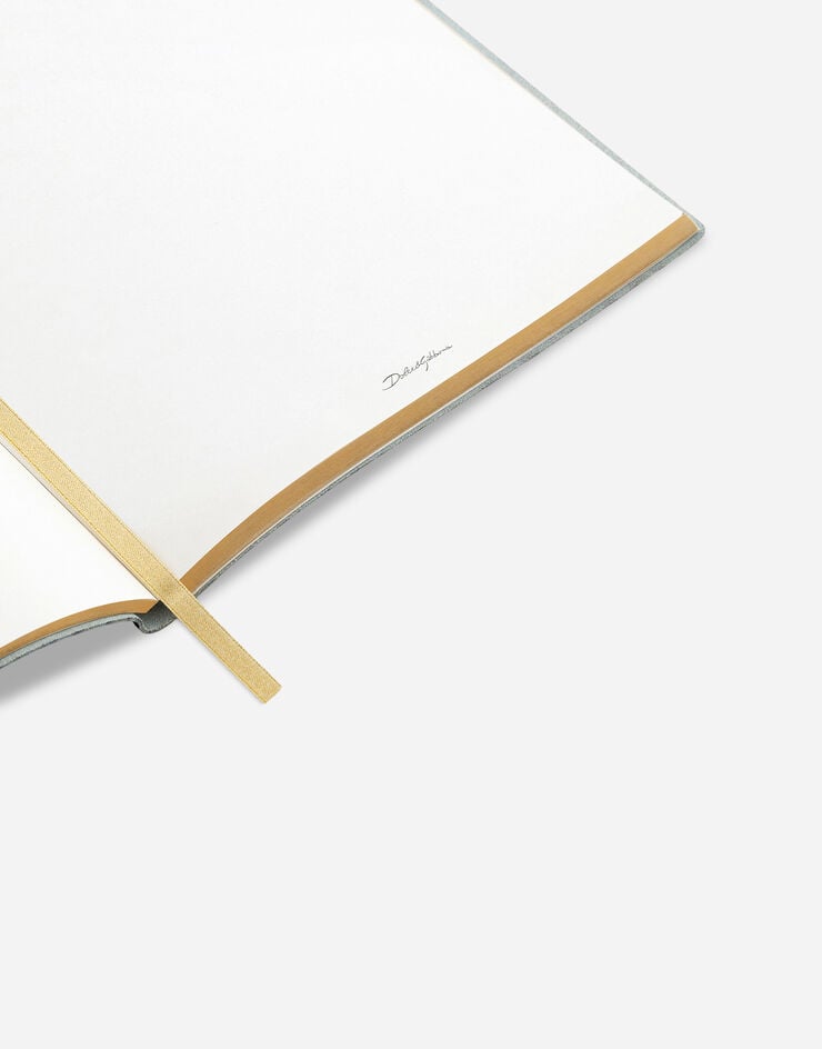 Dolce & Gabbana Small Blank Notebook Leather Cover