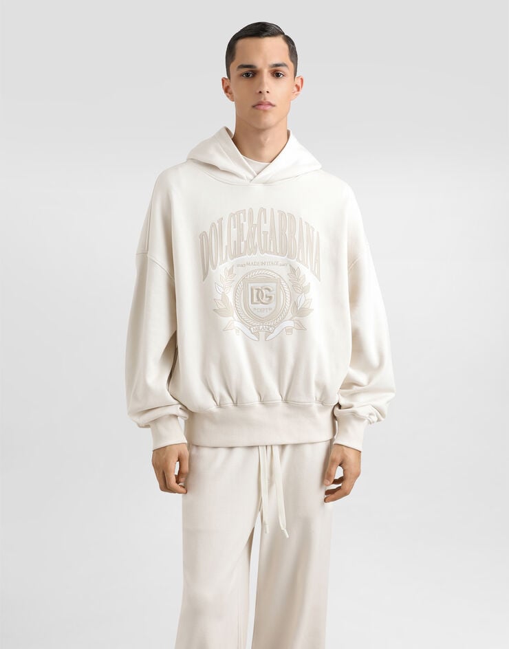Dolce & Gabbana Sudadera Con Capucha Con Bordado