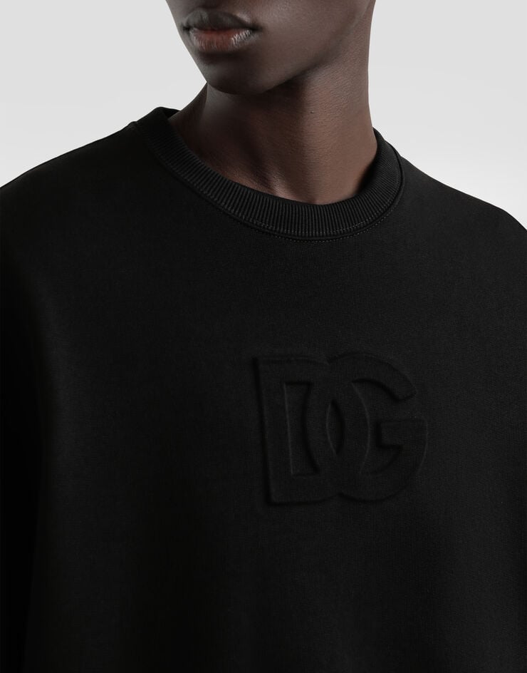 Dolce & Gabbana Sudadera De Algodón Con Logotipo