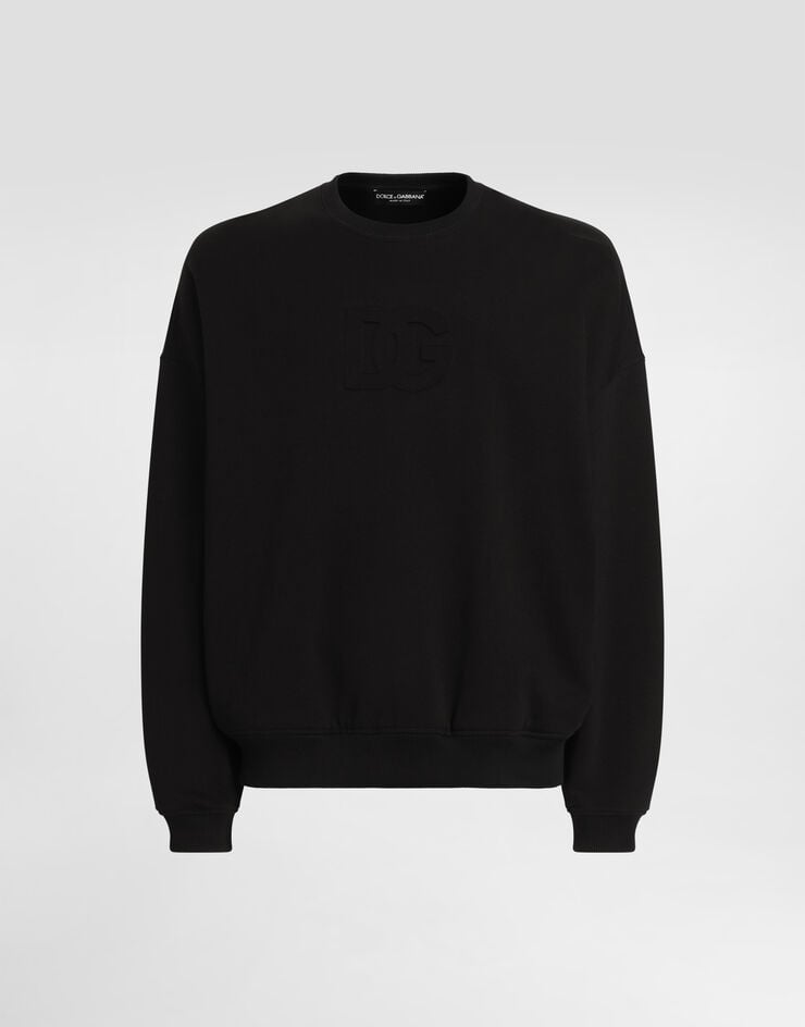 Dolce & Gabbana Sudadera De Algodón Con Logotipo