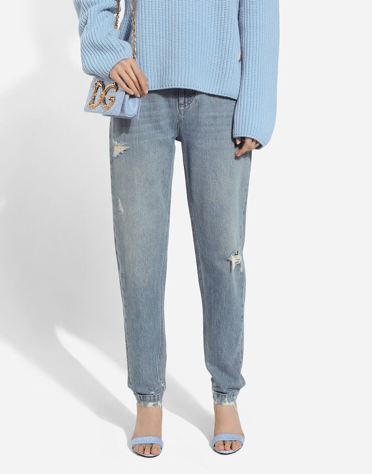 Dolce & Gabbana Vaqueros Amber En Denim De Algodón