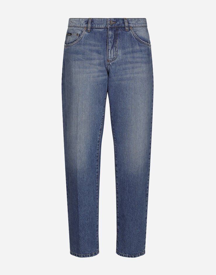 Dolce & Gabbana Vaqueros Classic De Denim Azul
