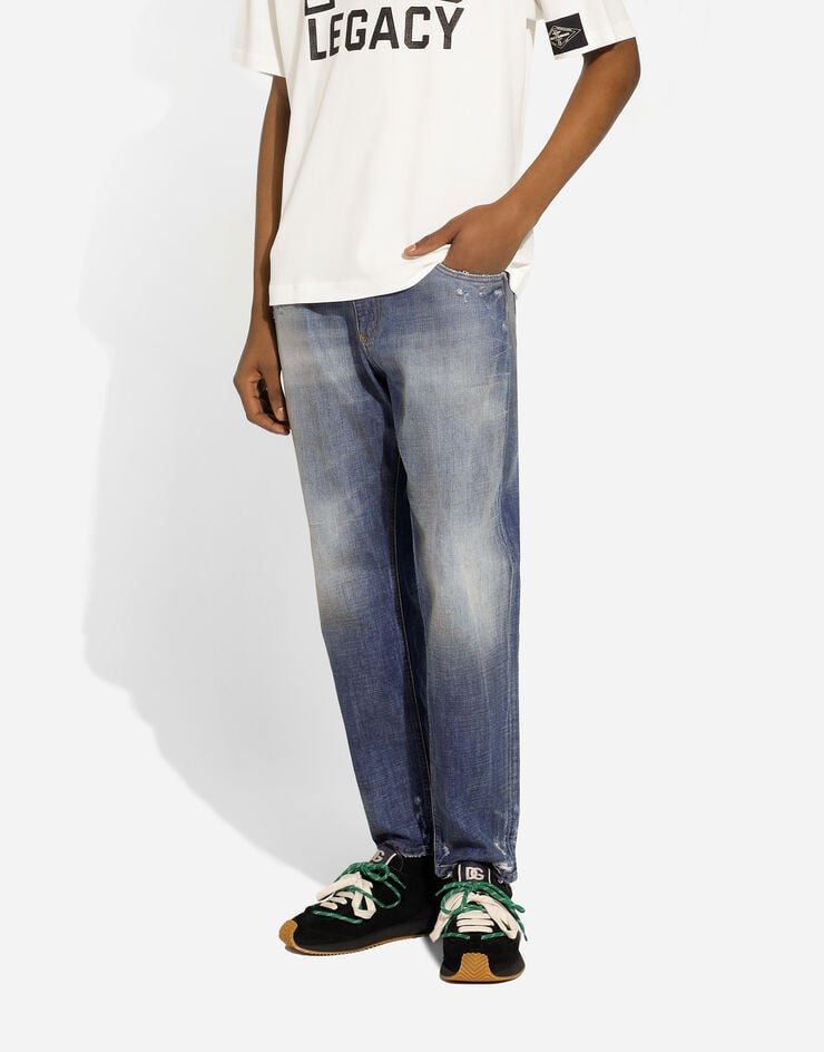 Dolce & Gabbana Vaqueros Loose De Denim