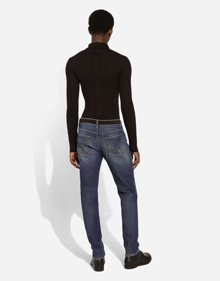 Dolce & Gabbana Vaqueros Slim De Denim Elástico