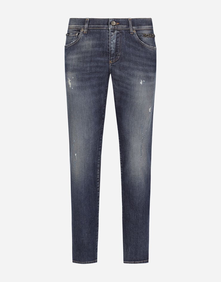 Dolce & Gabbana Vaqueros slim de denim elástico
