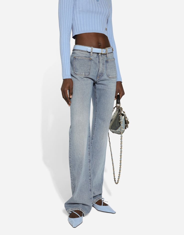 Dolce & Gabbana Vaqueros Work En Denim De Algodón