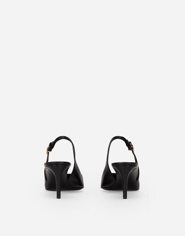 Dolce & Gabbana Zapato Destalonado De Napa