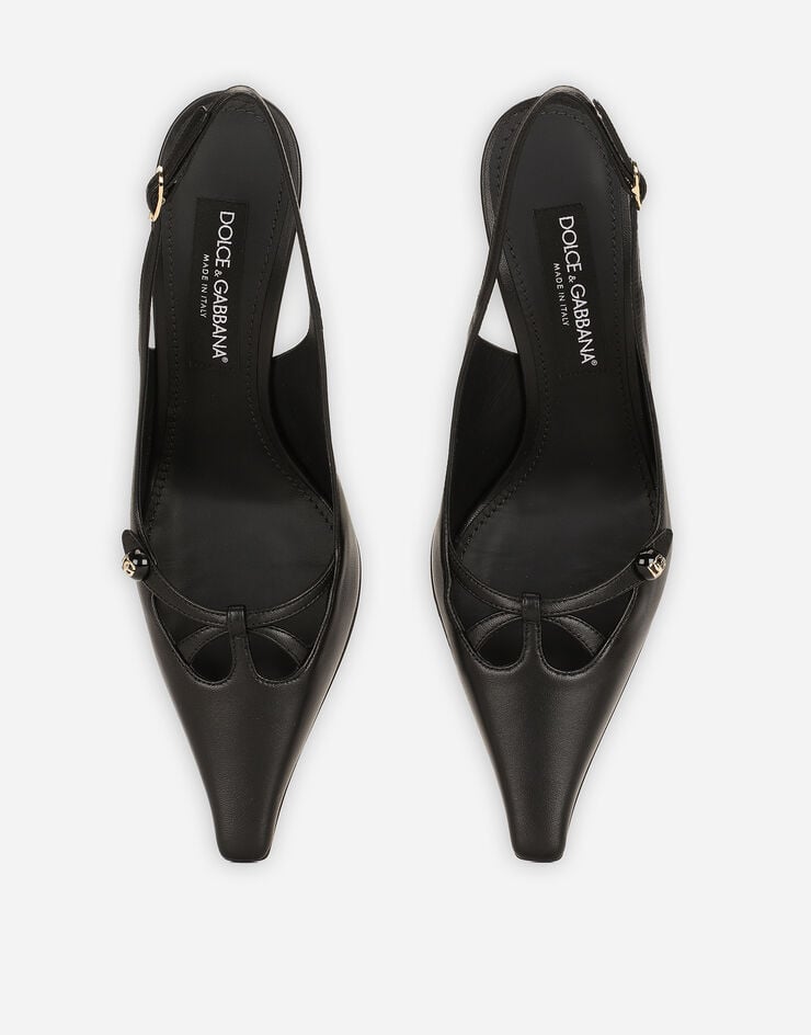 Dolce & Gabbana Zapato Destalonado De Napa