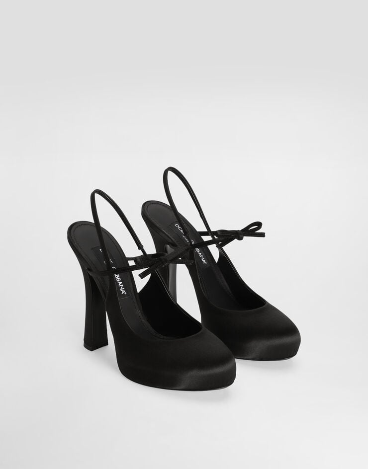 Dolce & Gabbana Zapato Destalonado De Raso