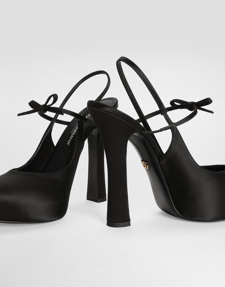 Dolce & Gabbana Zapato Destalonado De Raso